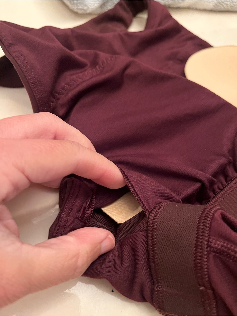 Lululemon Swift Speed Cropped Tank (B/C) in Goodnight Plum - Picture 8 of 8